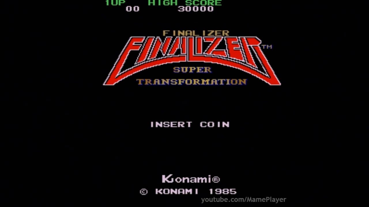 Finalizer - Super Transformation 1985 Konami Mame Retro Arcade Games