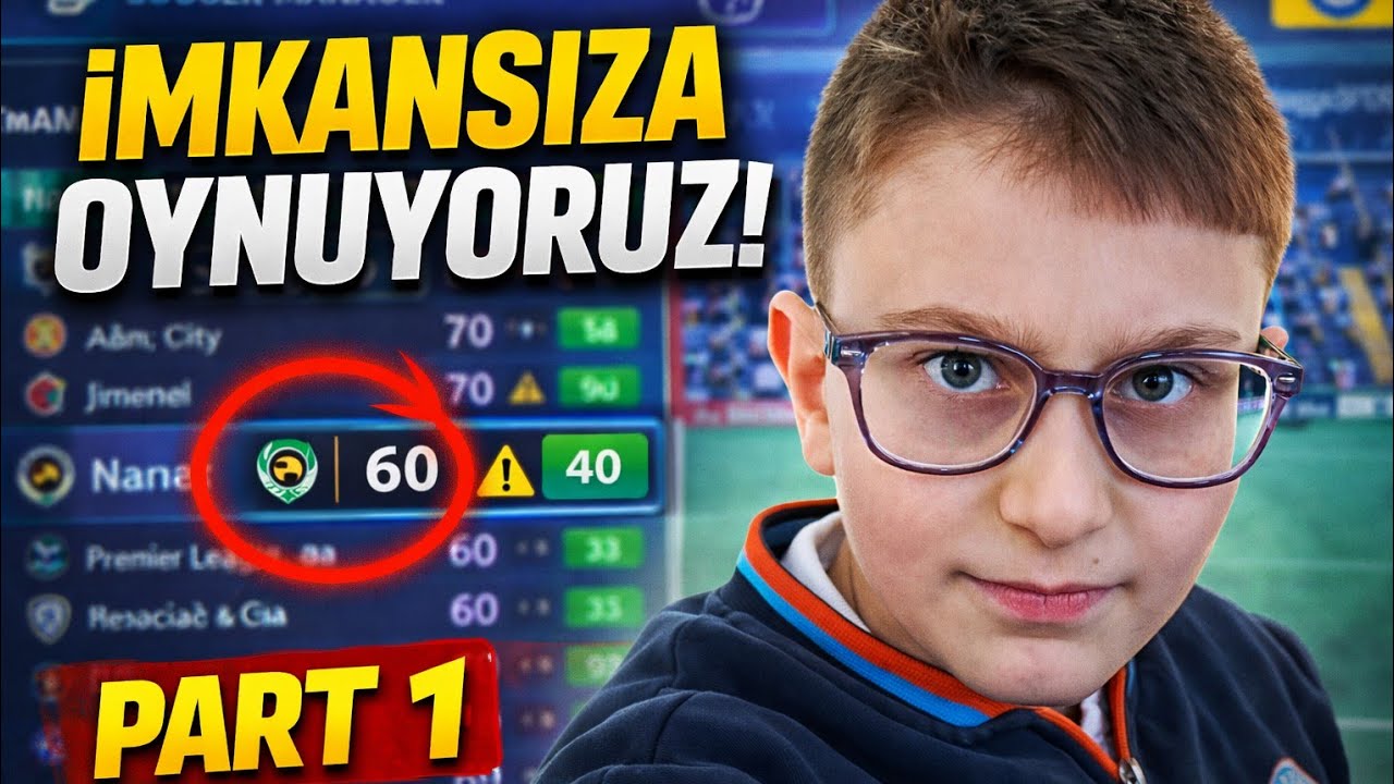 1. Lig’in EN KÖTÜ Takımıyla Tarih Yazmaya Gidiyoruz! | PART 1