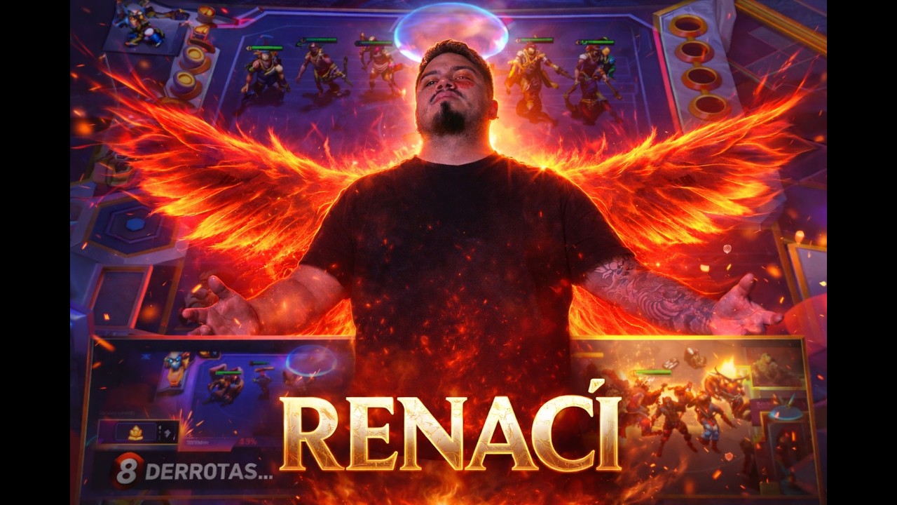 RENACÍ EN TFT COMO EL AVE FÉNIX 🔥 (8 LOSE STREAK → WIN)