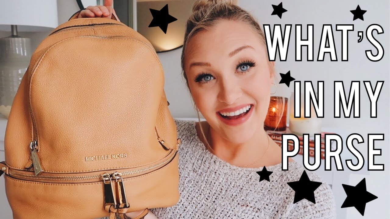 WHAT'S IN MY PURSE | 2018 | Laura-Lee