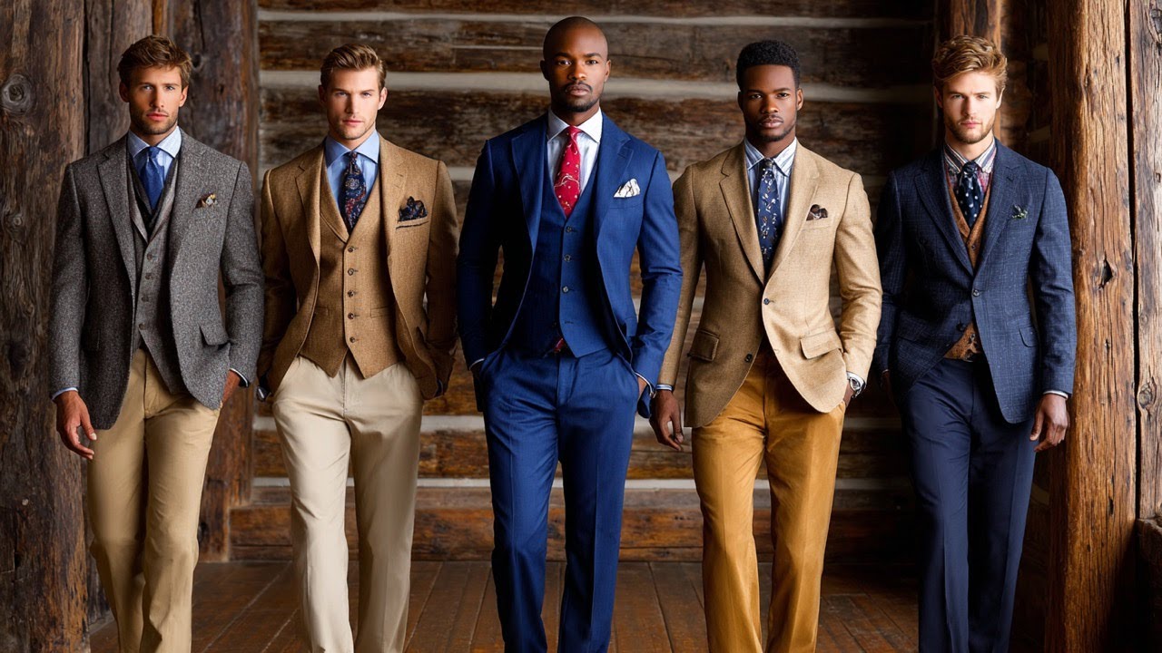 Весна/Лето 2026: Вдохновлено Ralph Lauren | Вневременной современный романтический стиль для мужчин