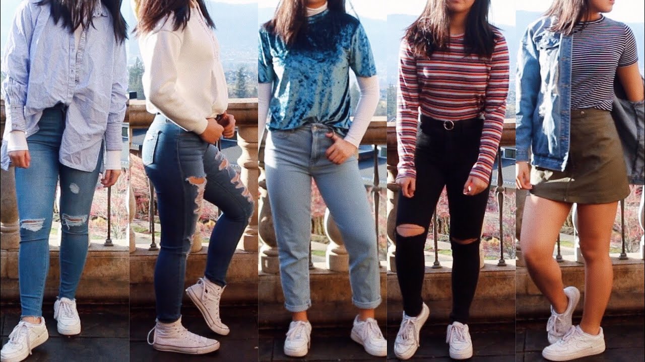 ootw | retro+trendy school outfit ideas