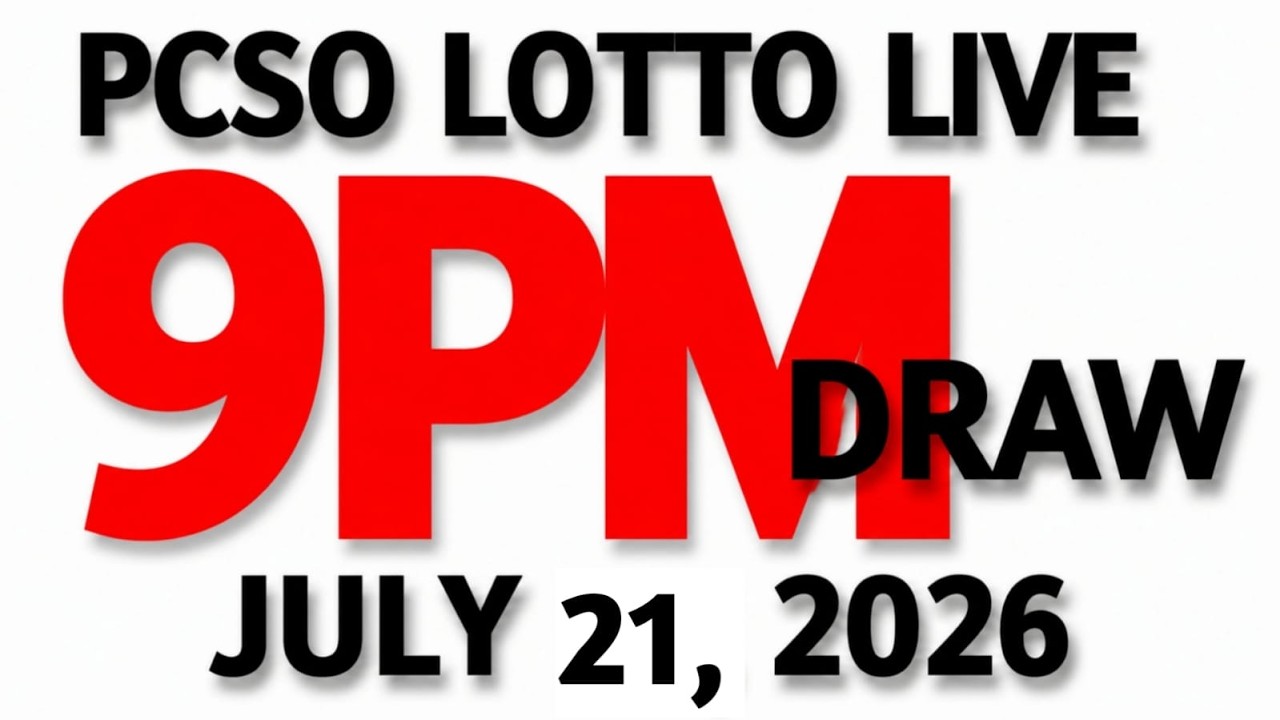 Lotto Result Today 9pm Draw July 21, 2026 Swertres Ez2 PCSO LIVE