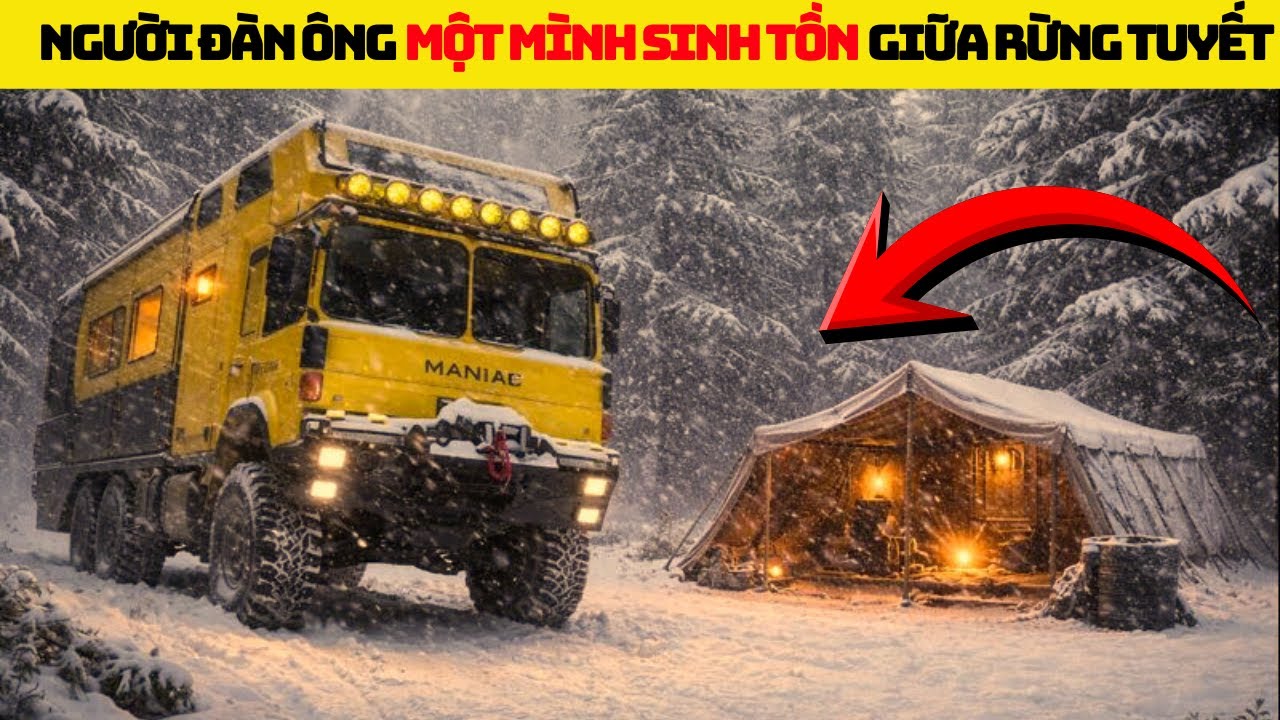 Sinh Tồn Trong Bão Tuyết Cùng Với Chiếc Xe Nặng Khổng Lồ | Em Gái Review