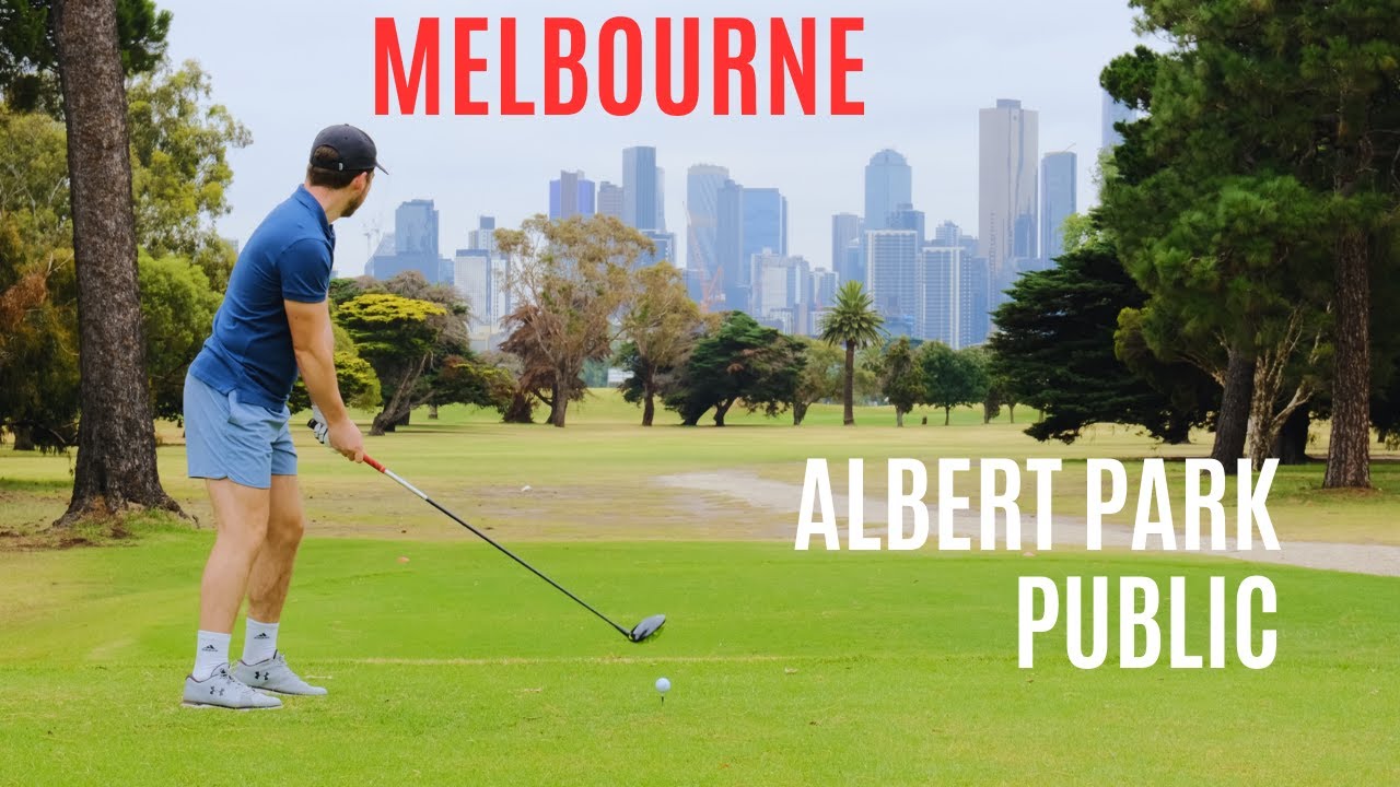 Playing every golf course in Melbourne Australia Rd 1 : Albert Park Public