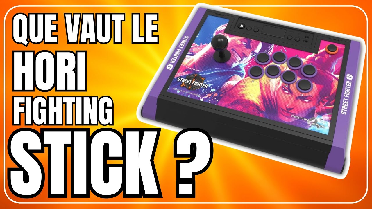 Stick arcade SF6 - Test et avis du Hori Fighting Stick