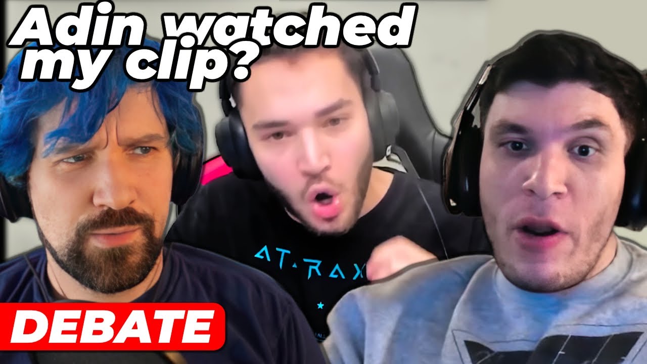 Adin Ross CANCELLED Reacting To Destiny And Trainwrecks Gets Ambushed Into Debate