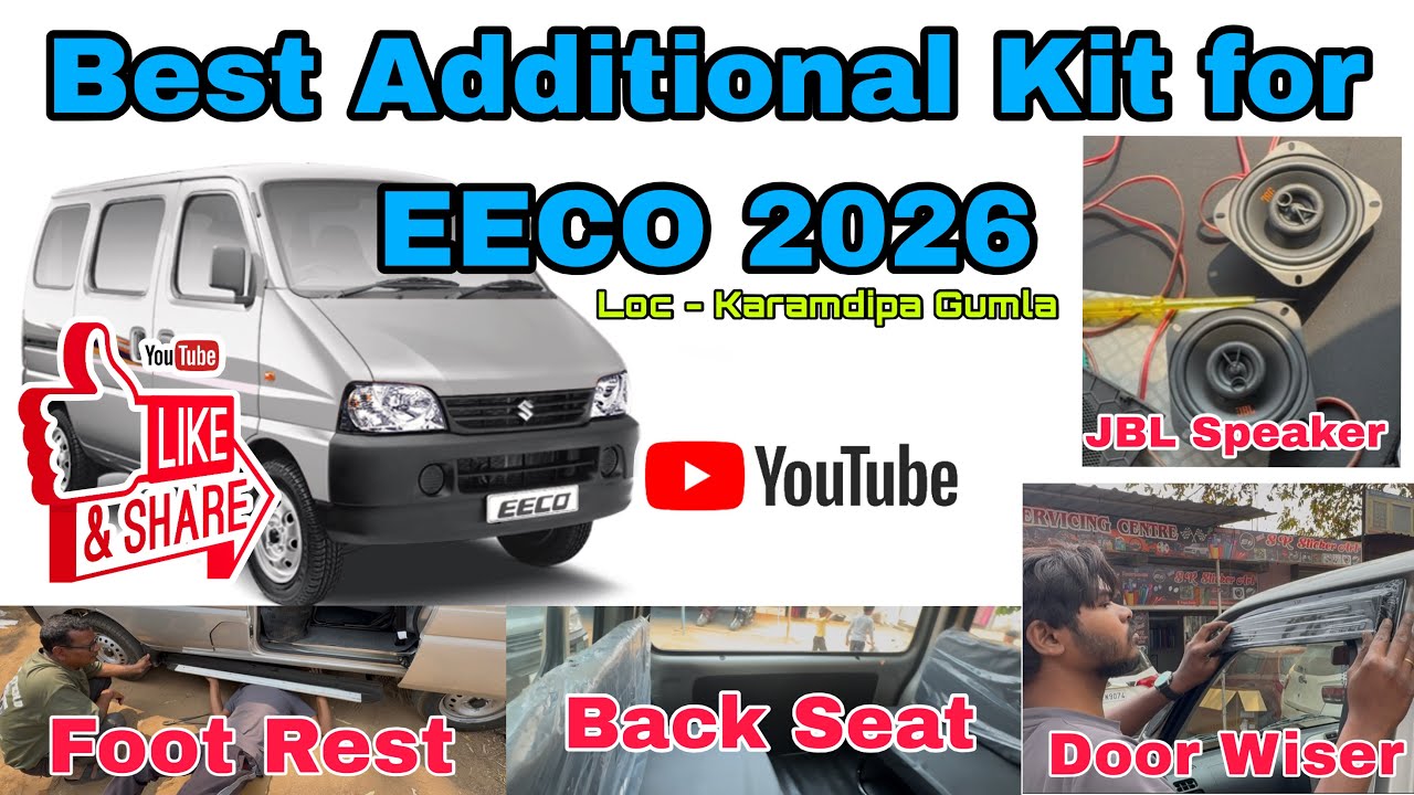 BEST ADDITIONAL KITS FOR EECO 2026 🚐| Must Have Accessories | #vlog #gumla 