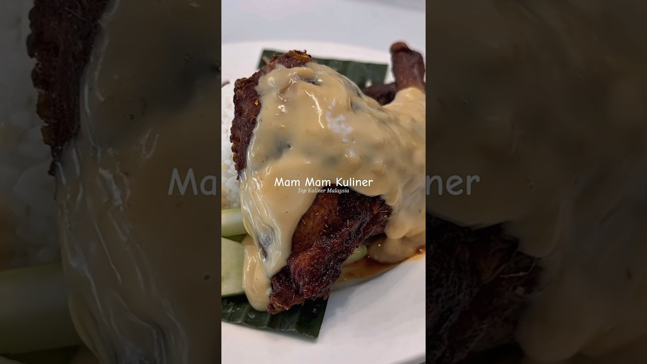 Top Kuliner khas Kuching Malaysia. Liburan terjangkau pakai bus Damri. #kuching #nasilemak #kuliner