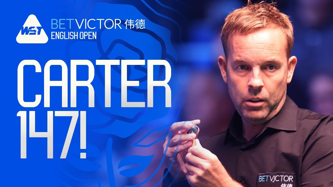 ANOTHER 147!! Ali Carter Hits 10th Maximum Of The WST Season vs. Aaron Hill | BetVictor English Open