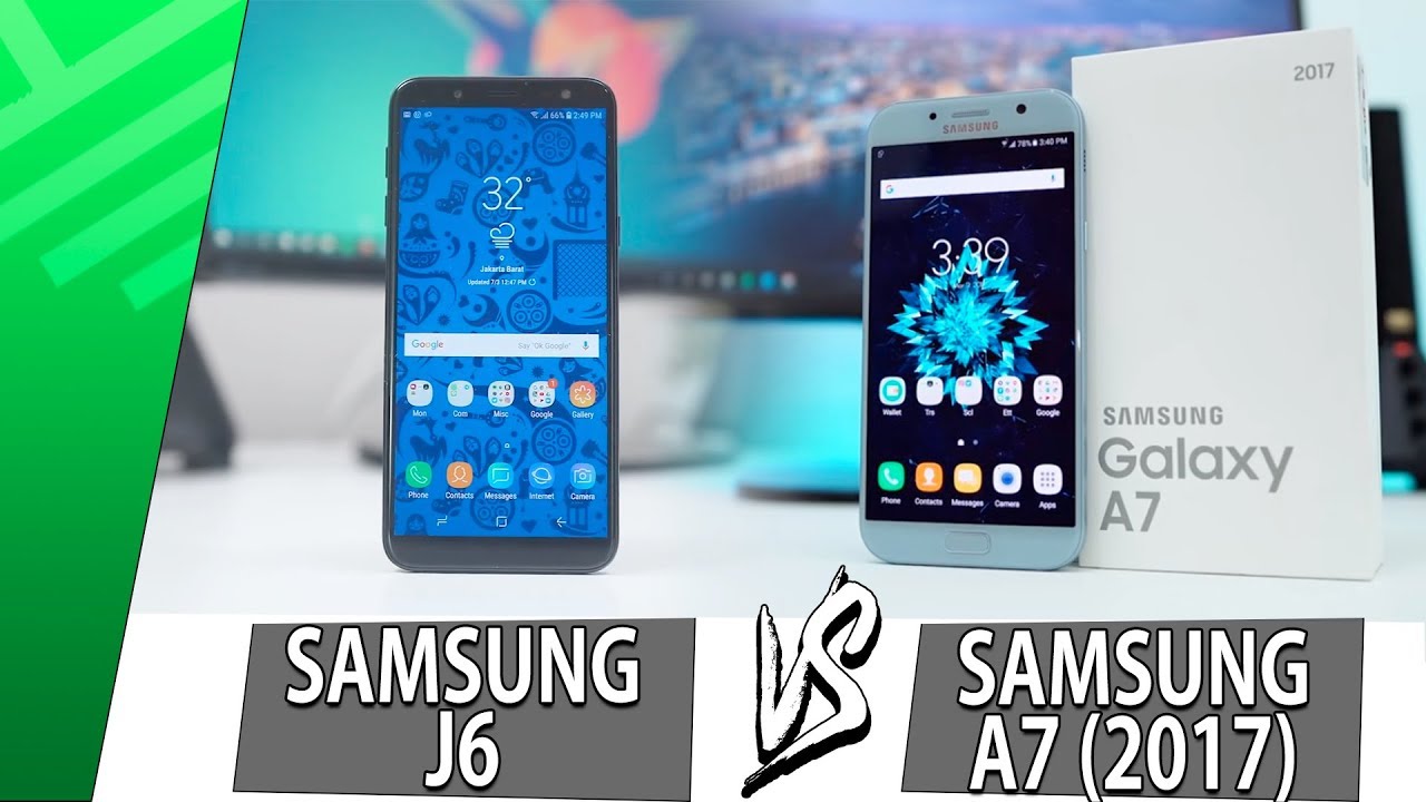 Samsung J6 VS Samsung A7 (2017) | Enfrentamiento | Top Pulso