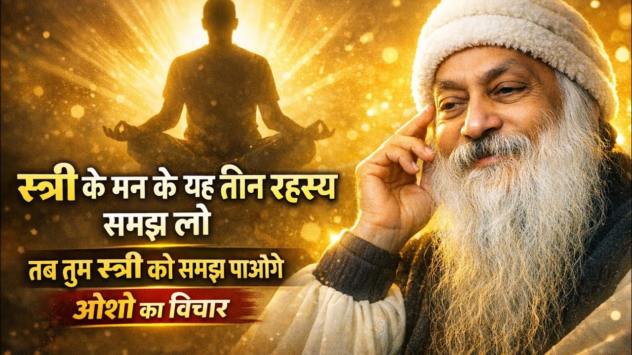 स्त्री के मन के 3 रहस्य | ओशो का गहरा विचार जो हर पुरुष को जानना चाहिए