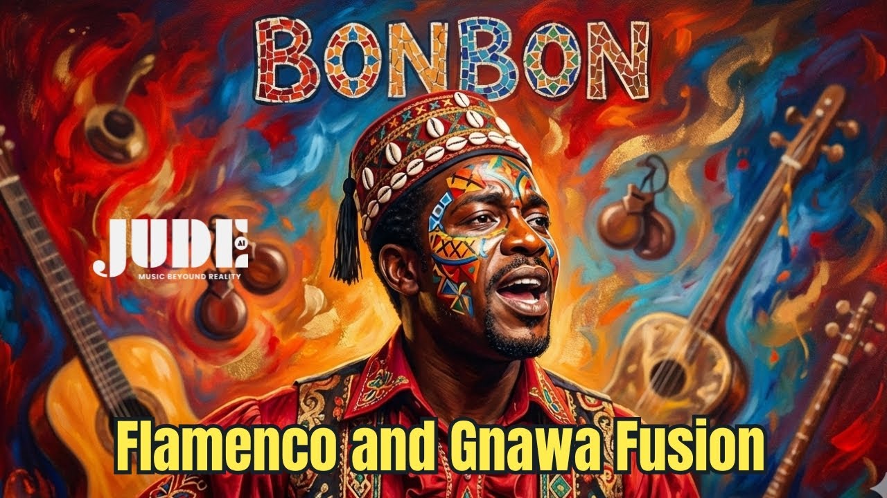 Bonbon Flamenco and Gnawa Fusion | Cover of Aura Beats Song  | TheJUDEmusic