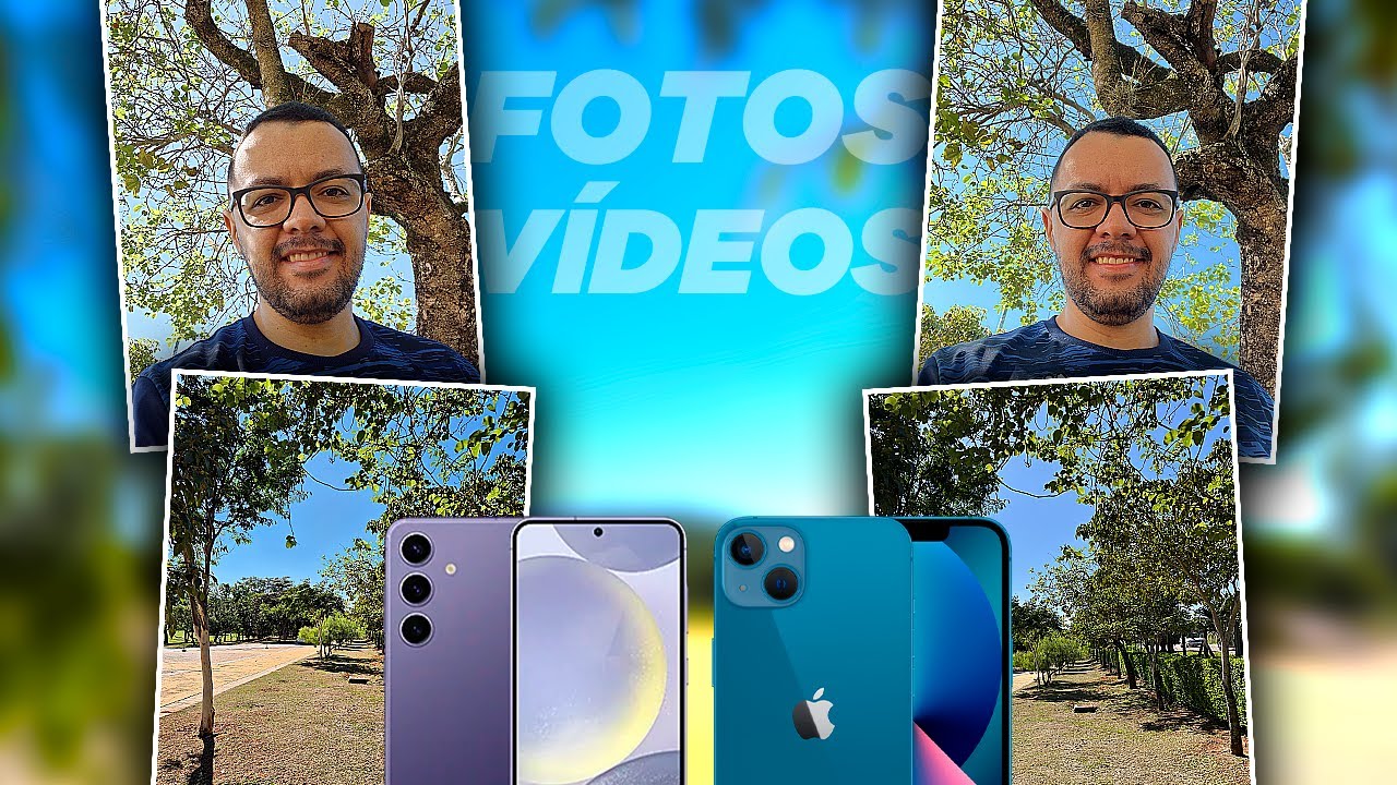 Galaxy S24 vs Iphone 13: Lado a Lado em FOTOS e VÍDEOS (Muita Diferença?)