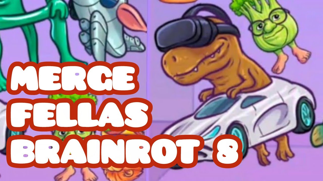 Merge Fellas играем в режим brainrot 8