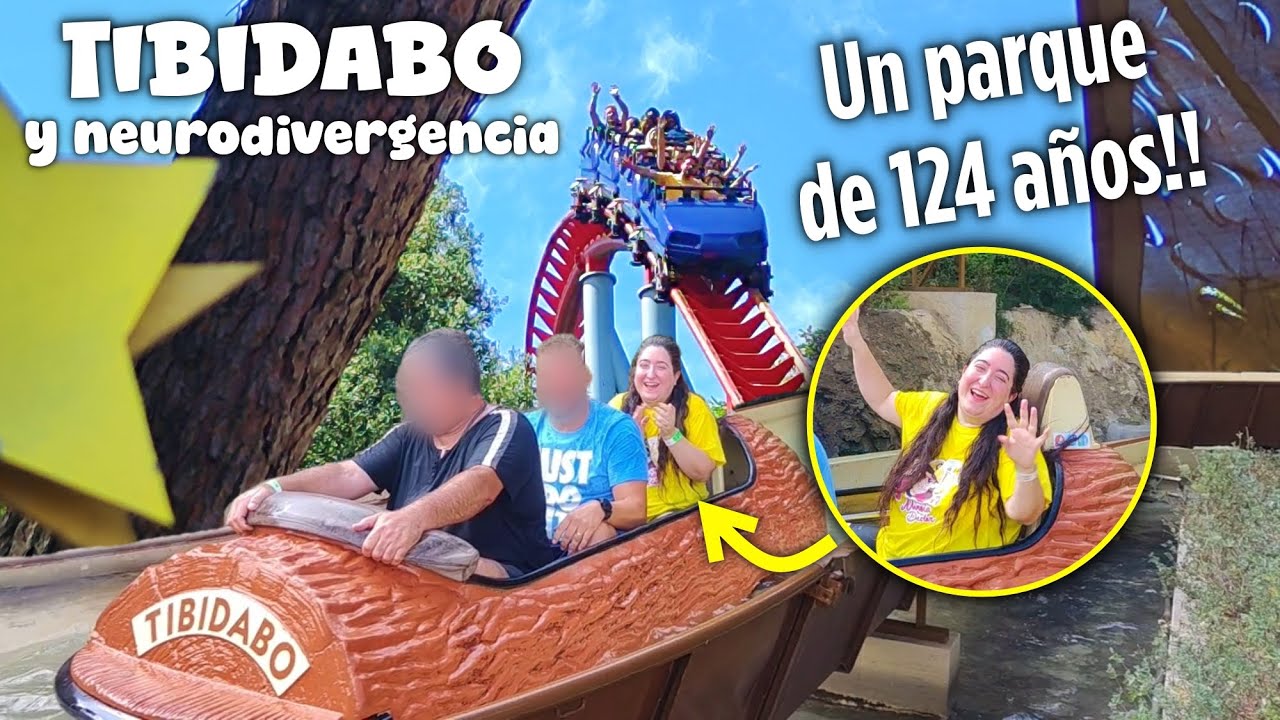 Tibidabo y Neurodivergencia :) os cuento mis sensaciones en este parque 🛩️😊 [Vlog agosto 2025]