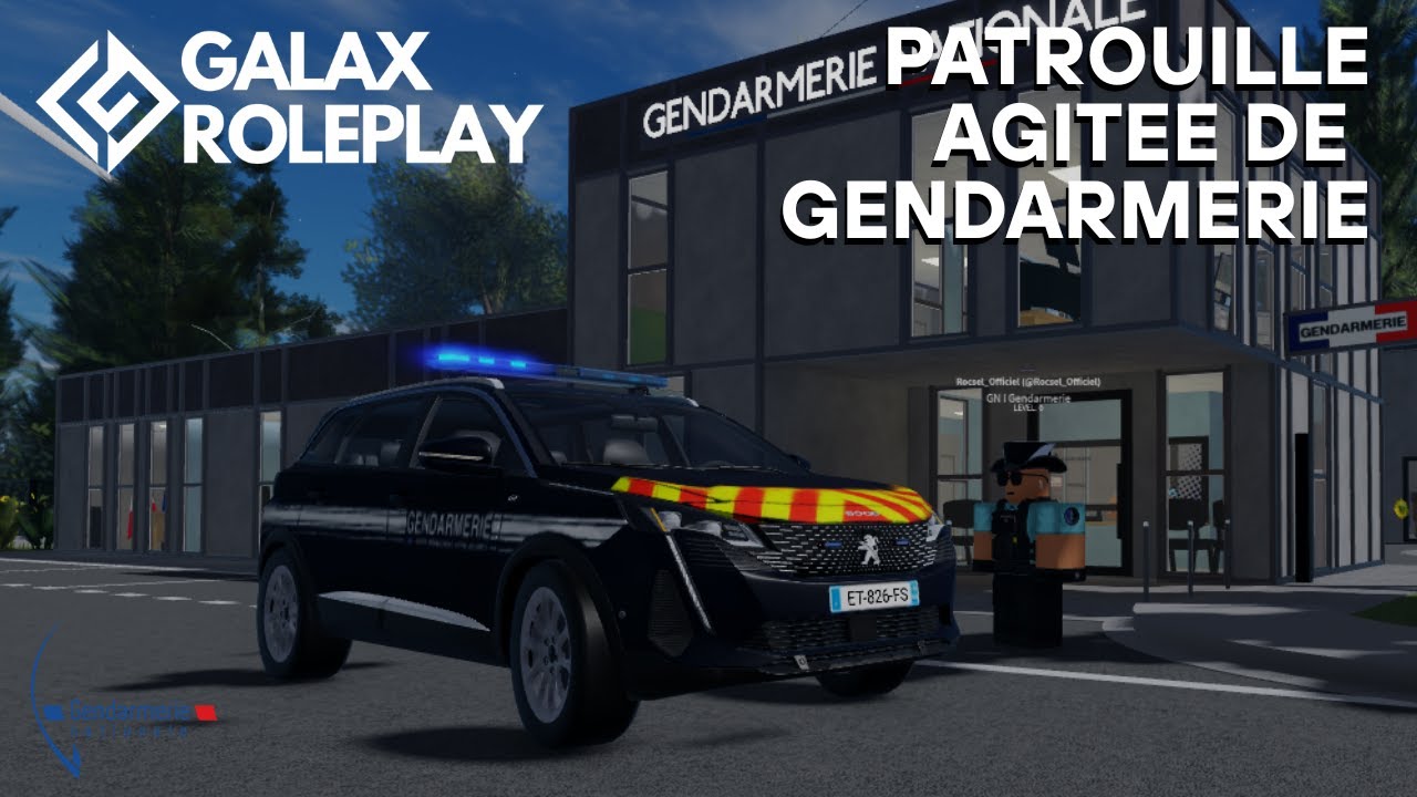 Patrouille mouvementée en GENDARMERIE sur Galax RP !