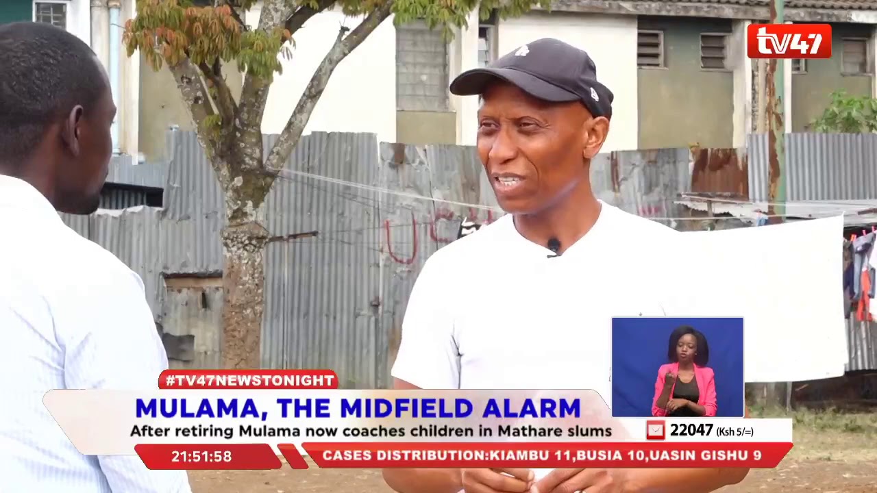 The glory of former Harambee stars player Titus Mulama