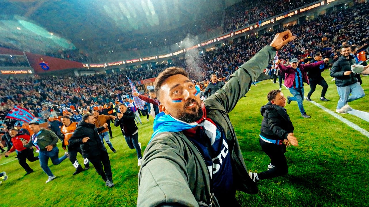 Sahaya böyle atladik - Trabzonspor Şampiyon