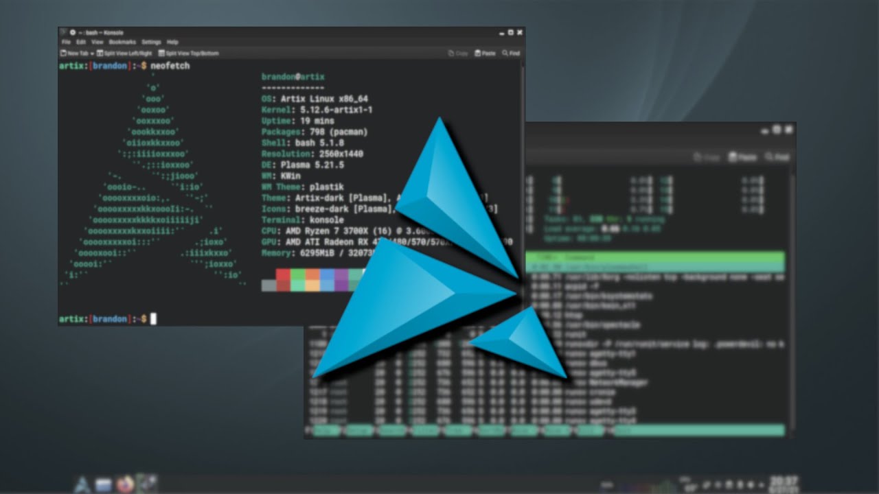 Artix Linux with KDE Plasma - Best Arch Based Distro?