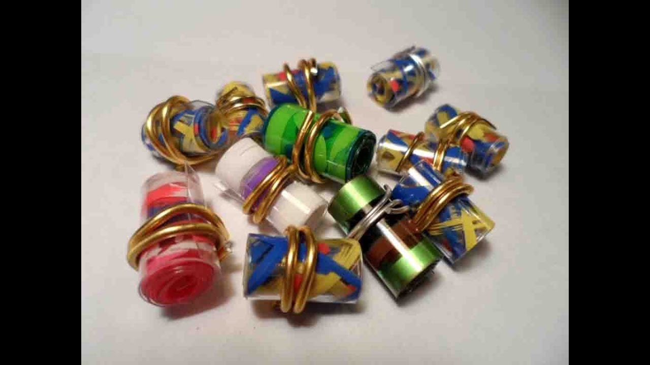 How to make water bottle beads(English subtitle)