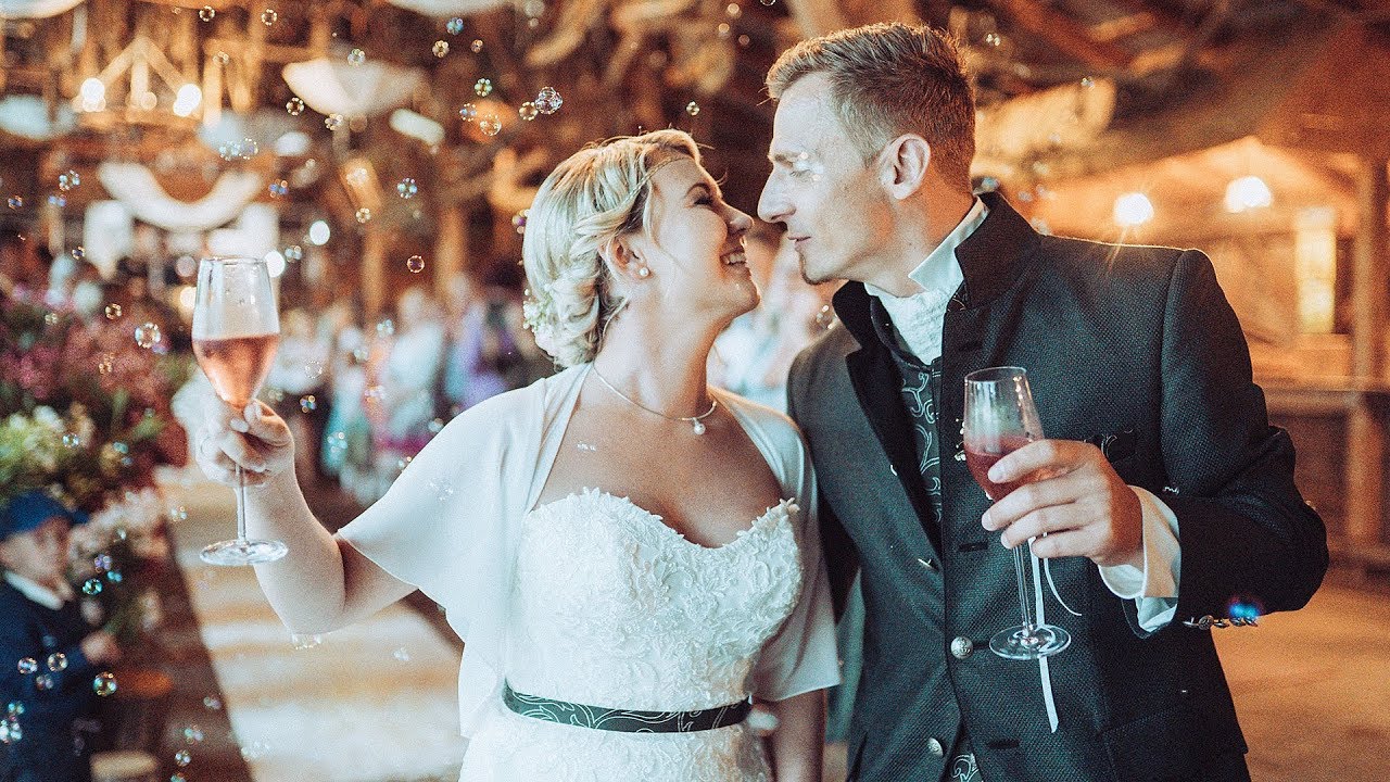 Holler Scheune   Hochzeit Stephanie & Johann 4K