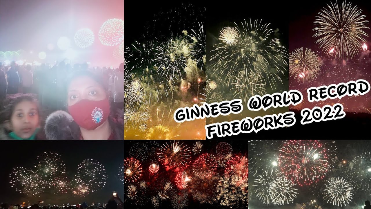 world longest fireworks Ras Al khaimah (RAK), UAE || welcome 2022 @kavyasworldofexcitement6147