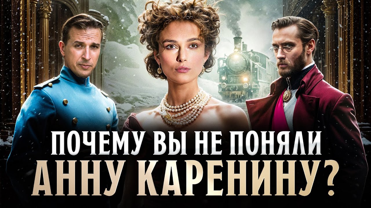 Анна Каренина скрытый смысл книги! Главный ключ к пониманию Толстого | Николай Жаринов | Лев Толстой