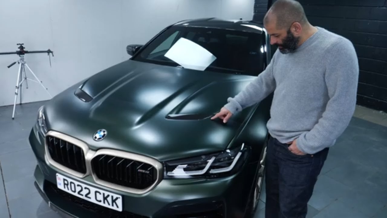 Chris Harris's new 2022 M5 CS gets some PPF at Ti22