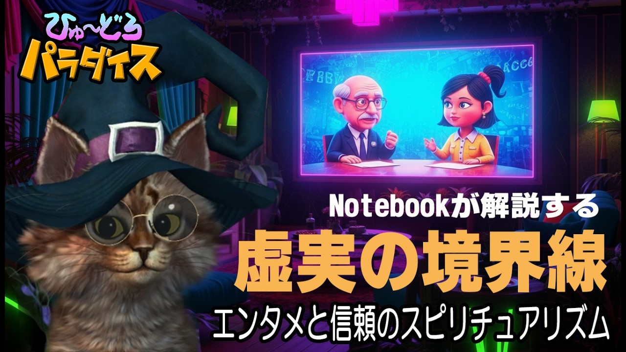 第2回　虚実の境界線：エンタメと信頼のスピリチュアリズム
