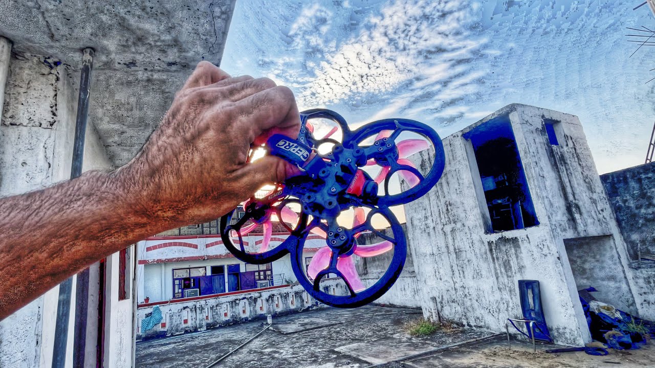 First Time Flying FPV in Manual, Crashed !!