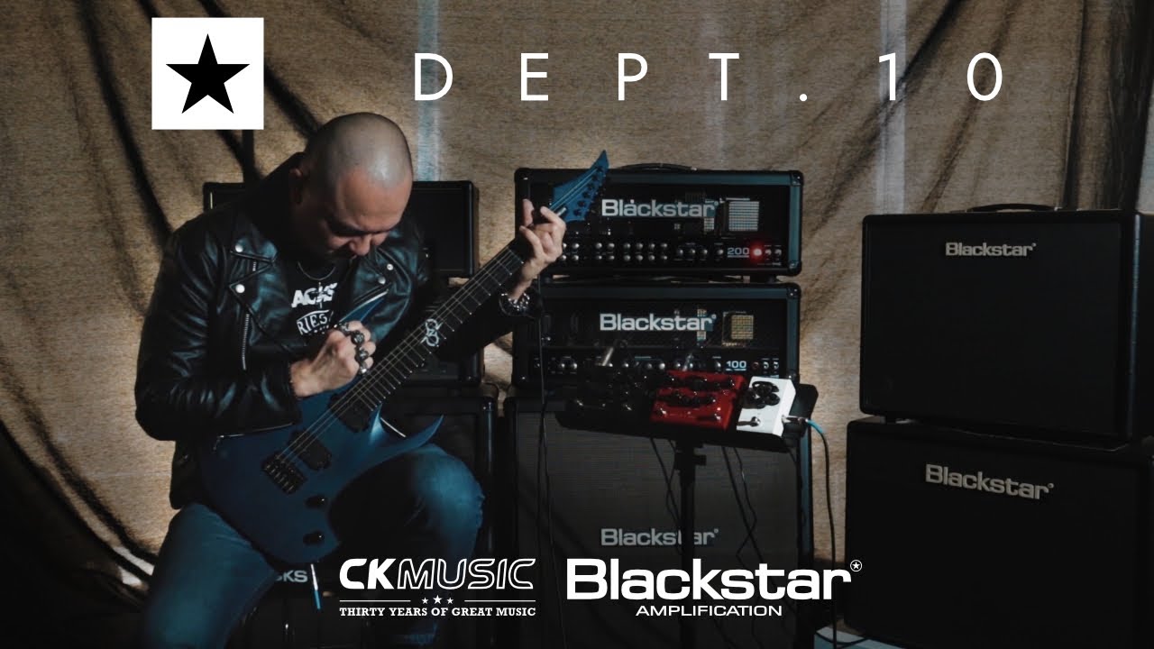 CK Music | Blackstar Amplification | Dept. 10 Pedals Demo with Eric Stormblade from Silent Angel!