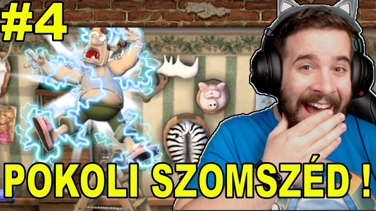 DURVÁN MEGSZÍVATTUK a SZOMSZÉDOT ! | POKOLI SZOMSZÉD VAGYOK 4. rész