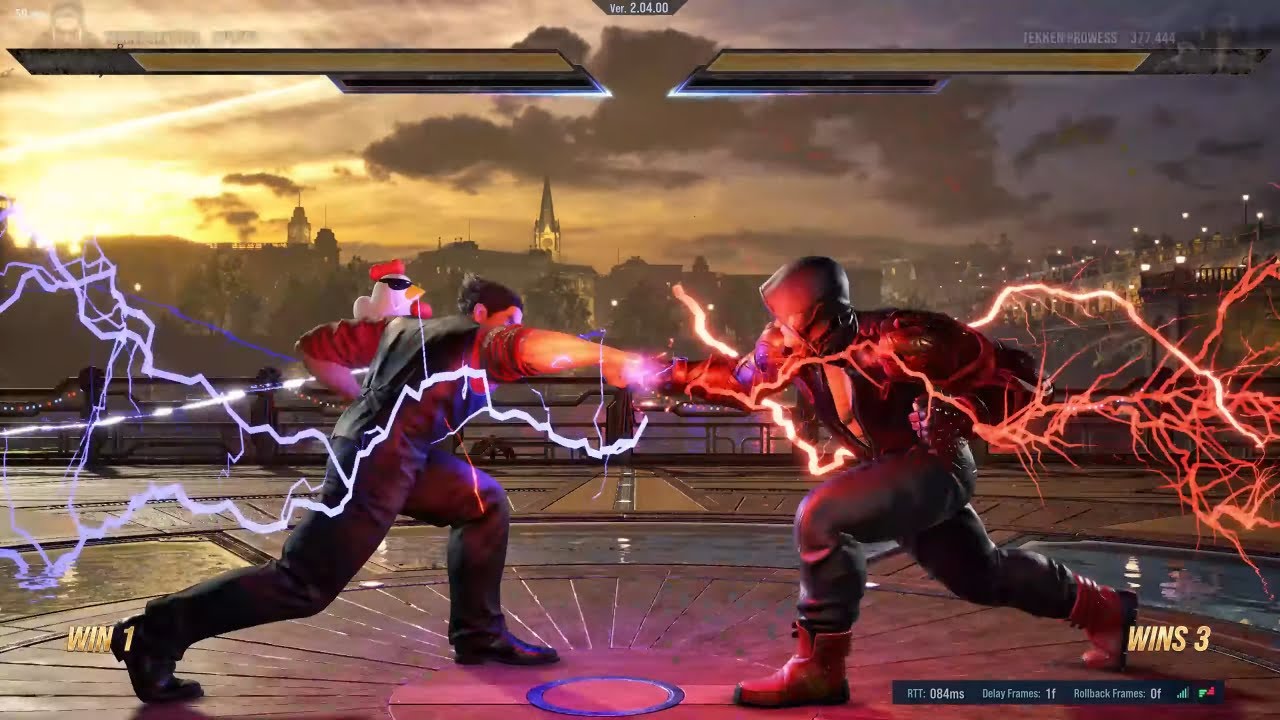 Wavu Wavu Kazuya Fights Strong Supreme Jin!
