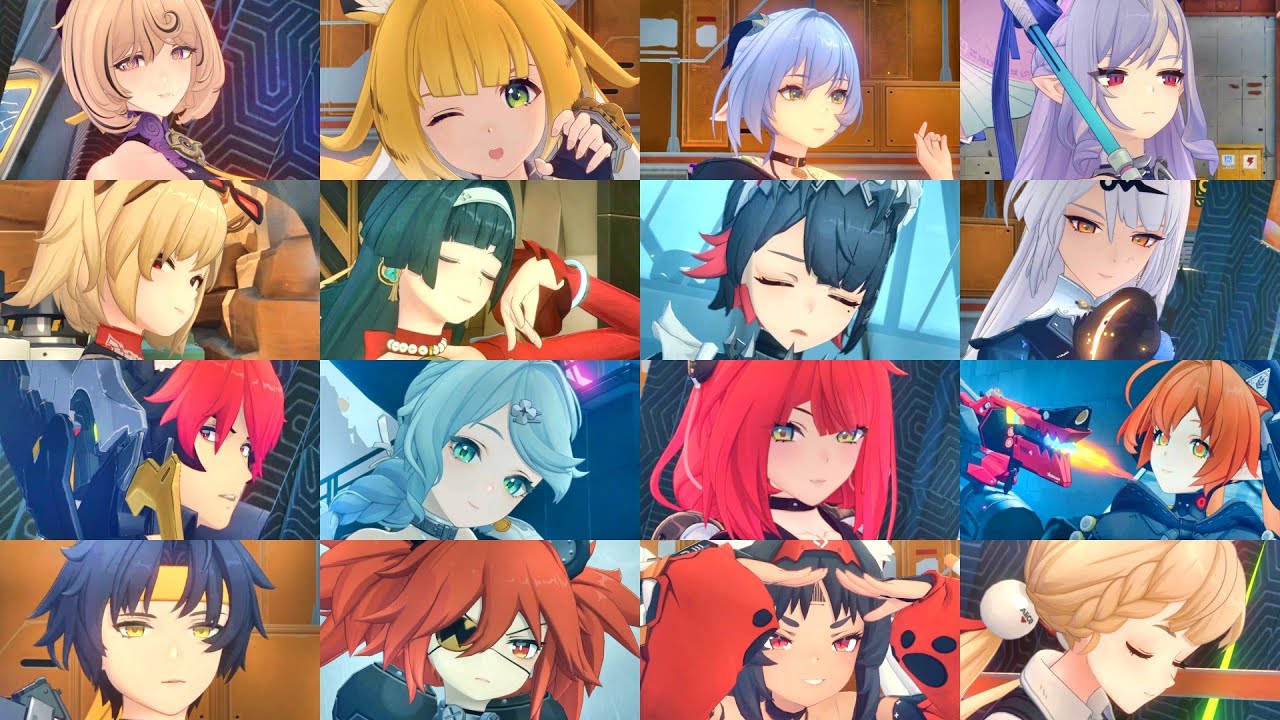【最新2.3】全43エージェント入場モーション集【ゼンゼロ】All agents entrance motion