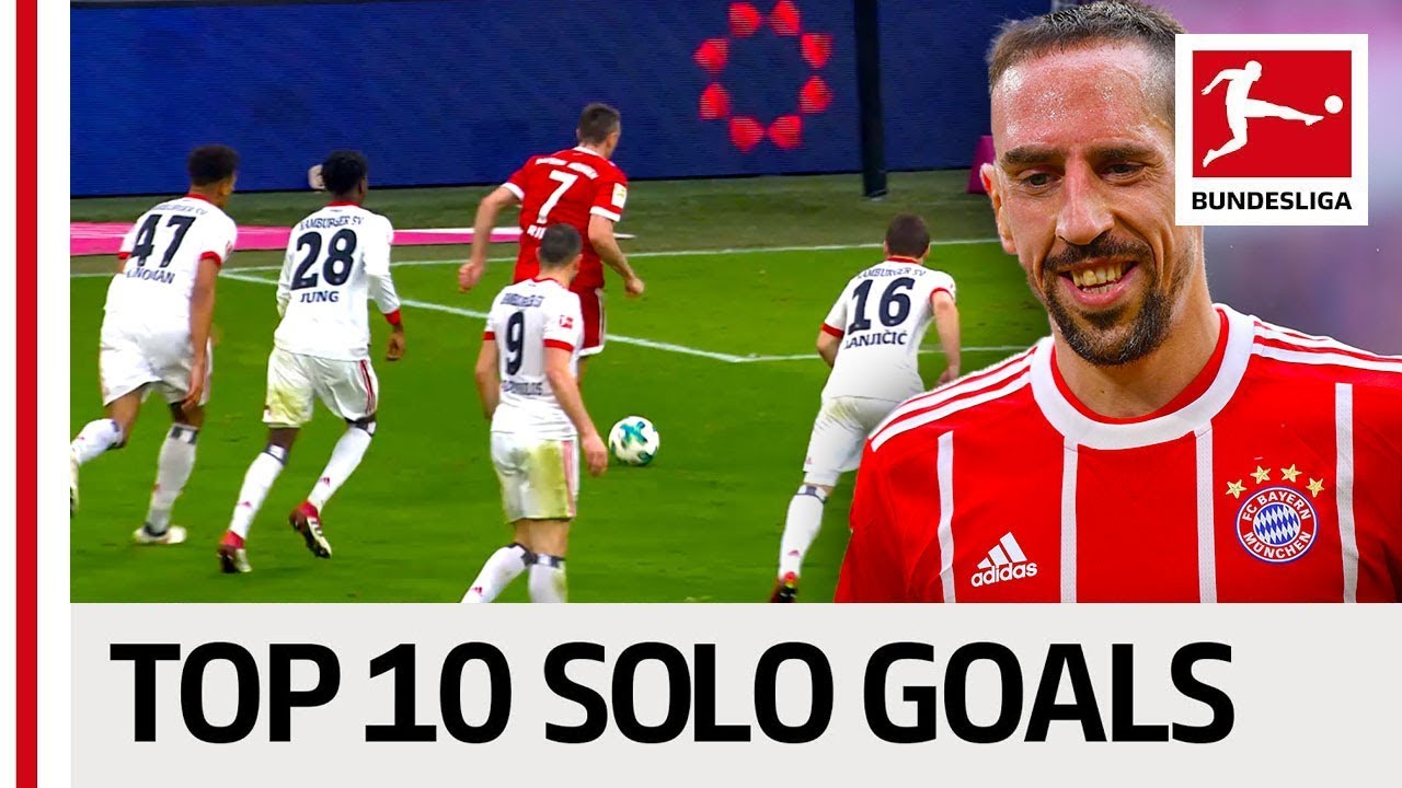 Best Solo Goals of the 2017/18 Season - Ribery, Gnabry, Lewandowski & More