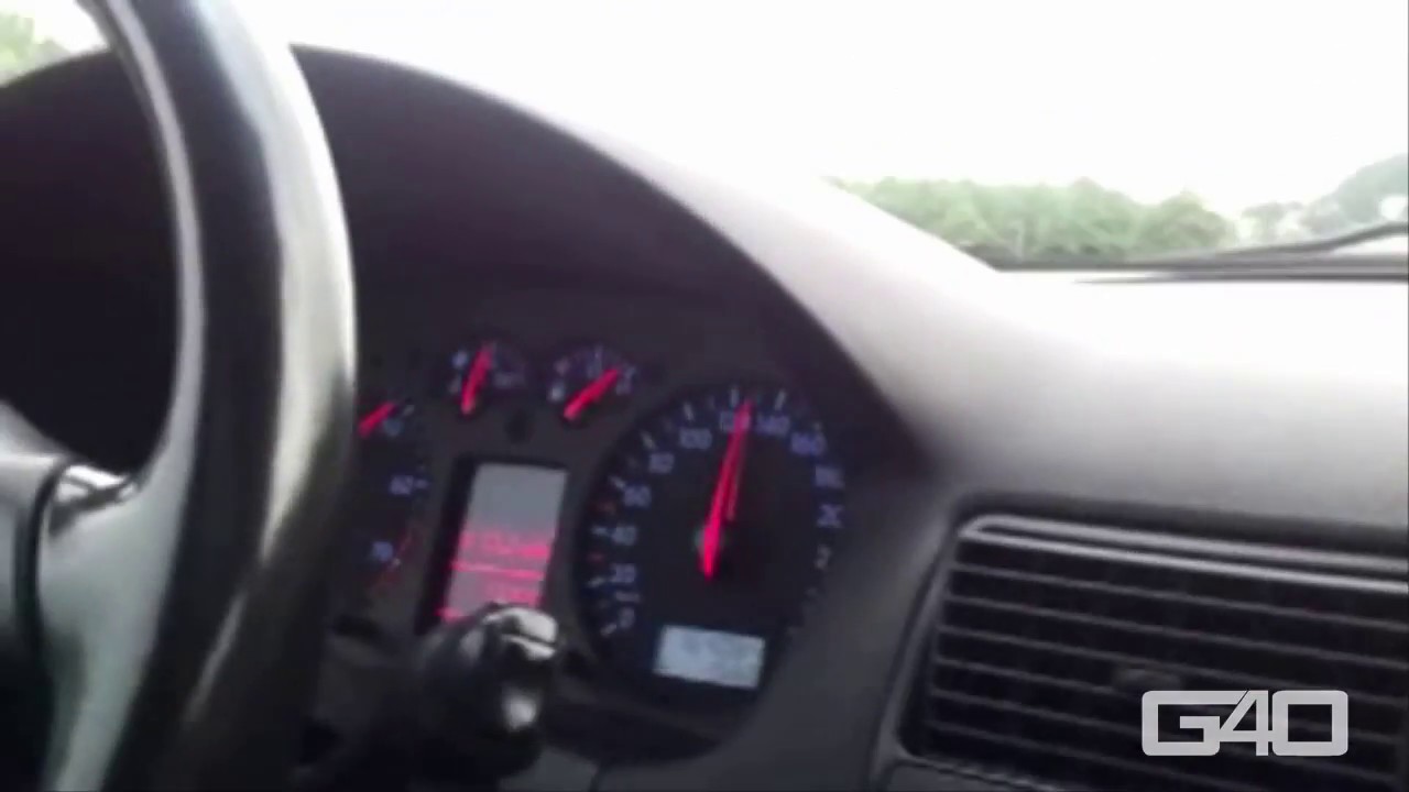 VW Golf IV 2.3 V5 20 - 130 km/h