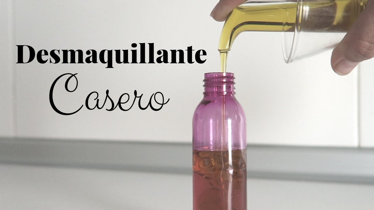 HACER DESMAQUILLANTE NATURAL🌱 | 2 INGREDIENTES | SUAVE en la PIEL y los OJOS @LauraViveSimple