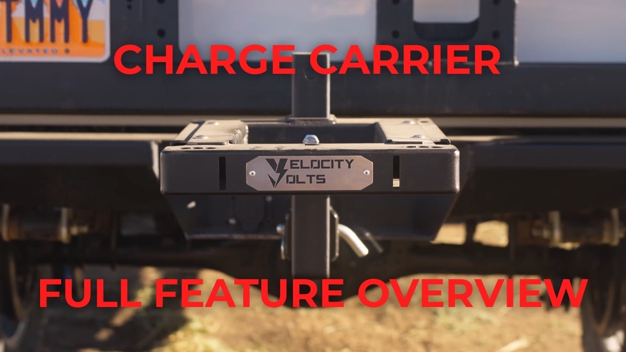 The Ultimate E-Moto Hitch Carrier | Adjustable, Expandable, Built in USA