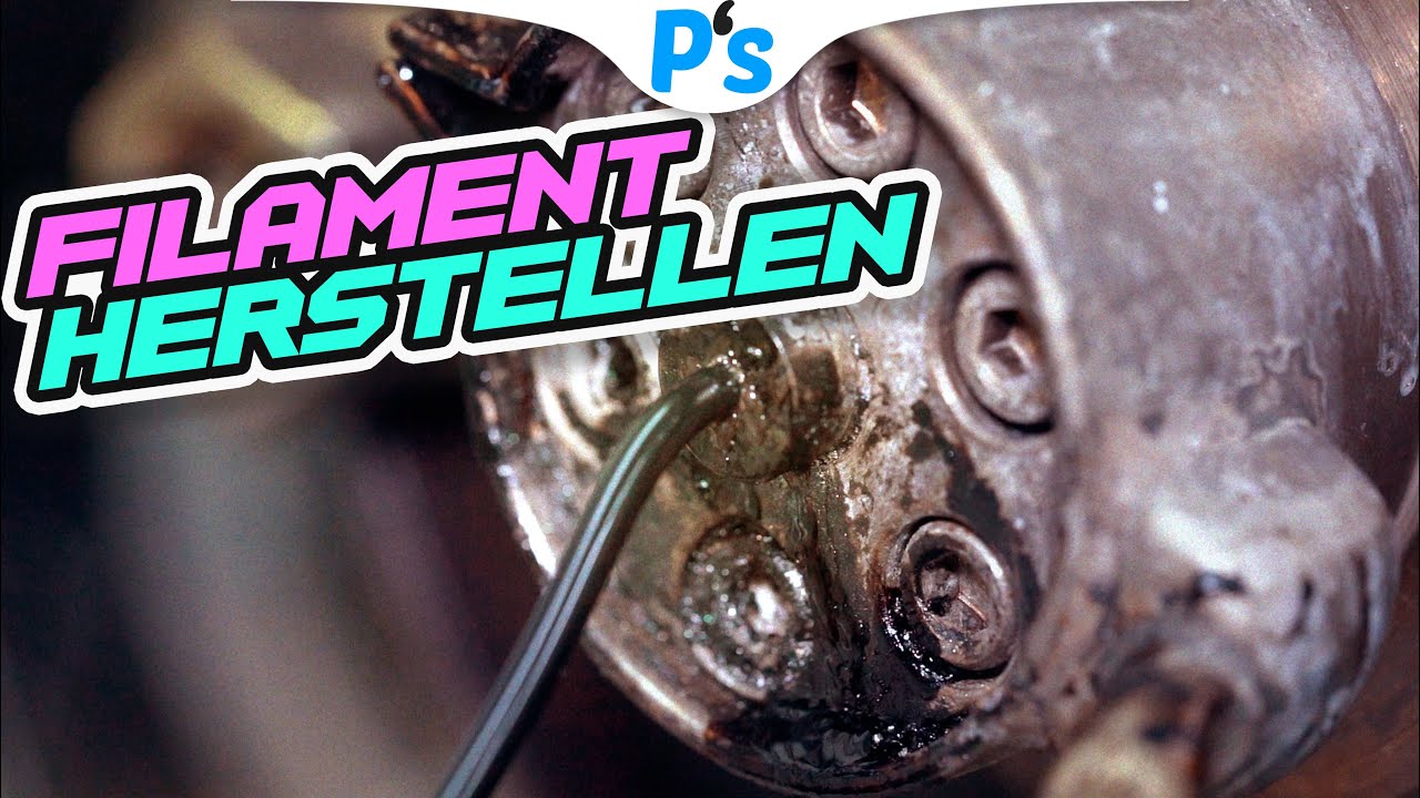 SO WIRD FILAMENT HERGESTELLT [Material 4 Print]