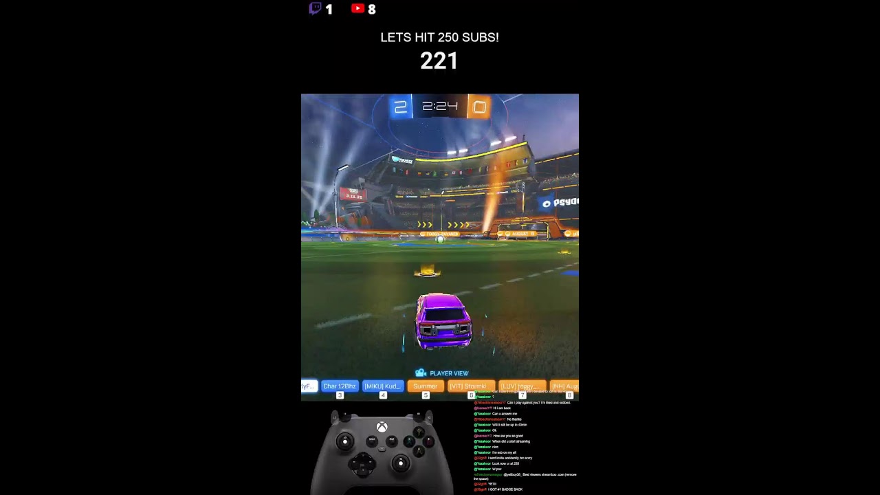 Chilling On Rocket League!