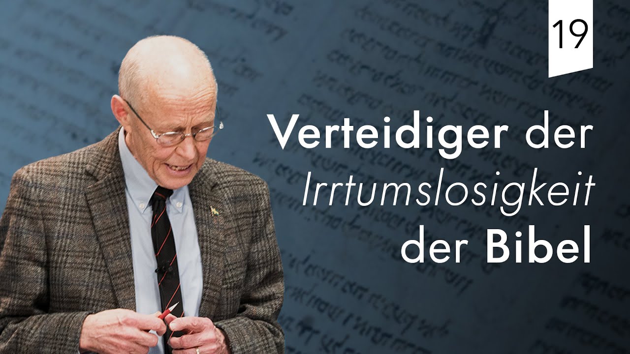 Episode 19: Verteidiger der Irrtumslosigkeit der Bibel | Benedikt Peters
