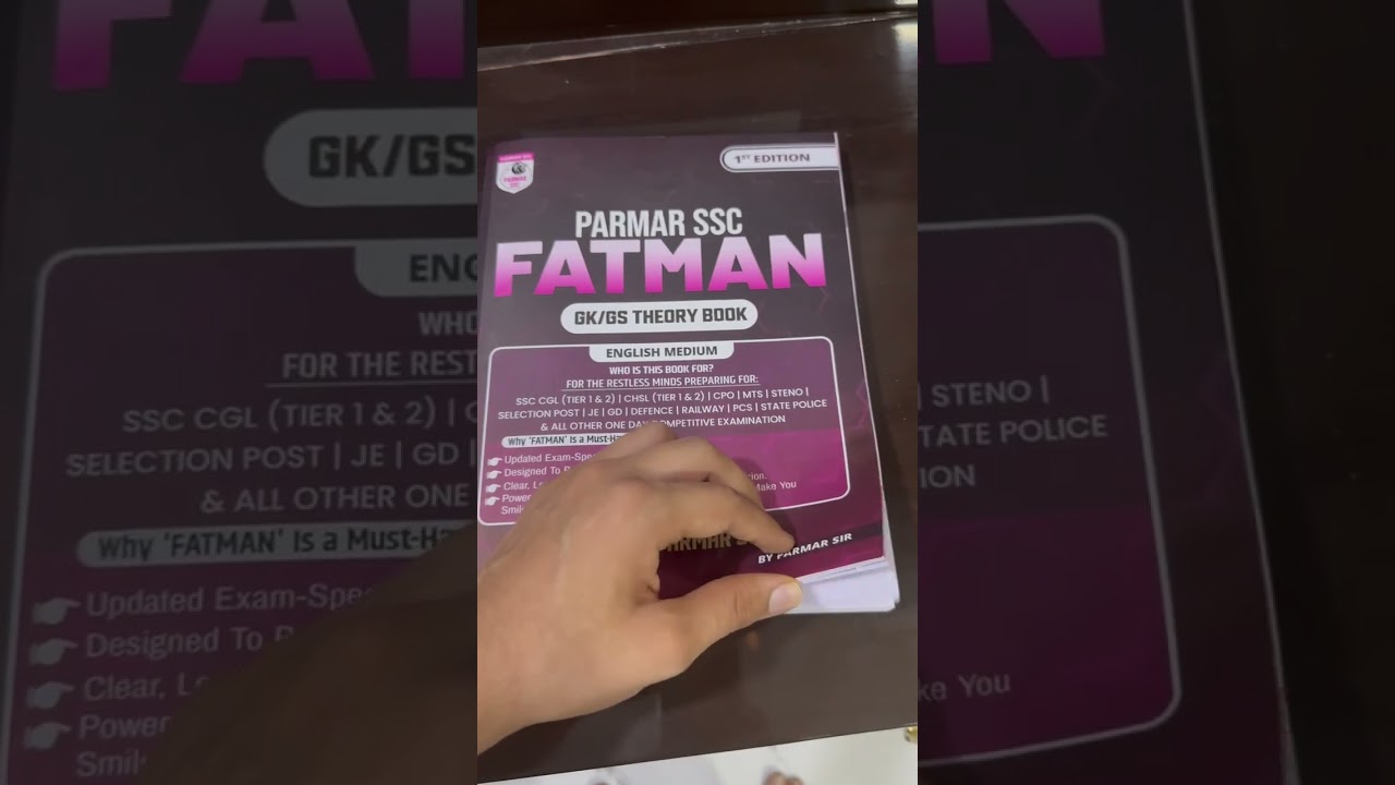 fatman va little boy book review|| #parmarssc #fatman #litteboybook #fatmanbook #books