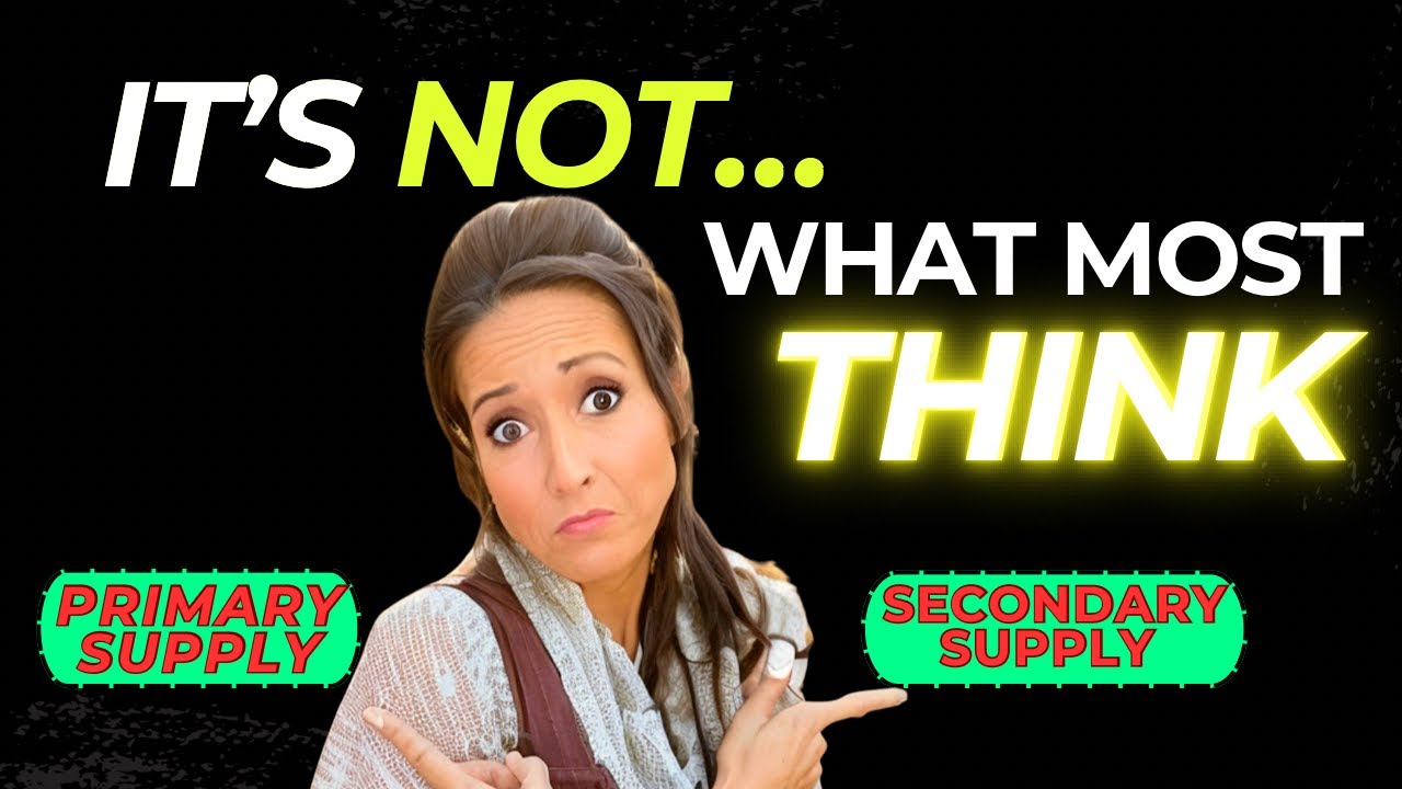 Narcissistic Supply: Primary vs Secondary (what they REALLY are, most of us get wrong)🤯