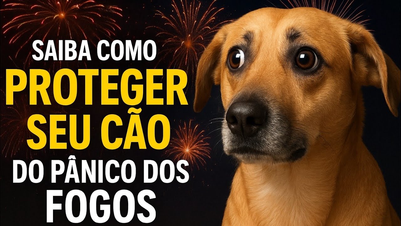Por Que Seu Cão Entra em Pânico Com Fogos?