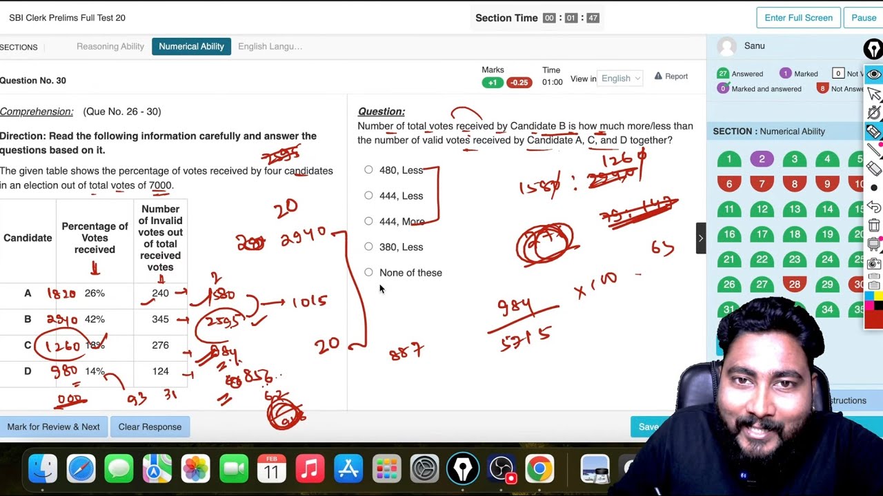🔥 PRO Approach to Solve SBI Clerk Mock Test with Speed & Accuracy to Score 30+ in Quant By Kaushik