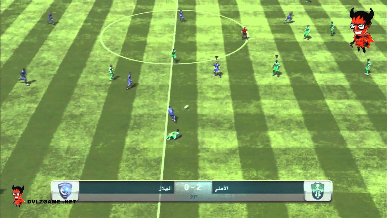 FIFA 13 - King Fahd Stadium : الهلال - الاهلي مباراة بتعليق الشوالي