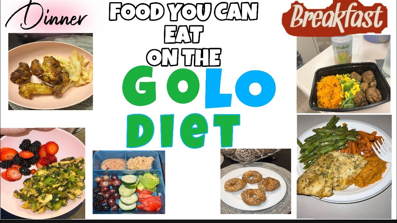 Food you can eat on the Golo Diet