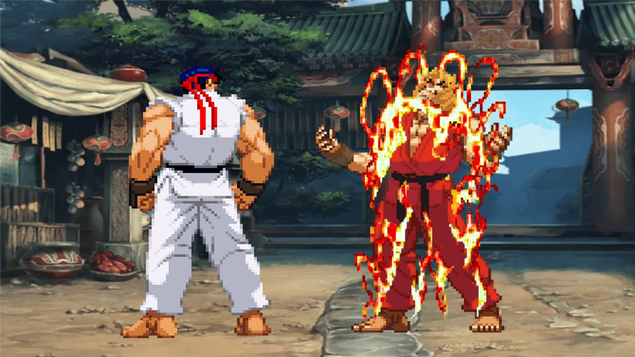 ICE RYU VS FIRE KEN