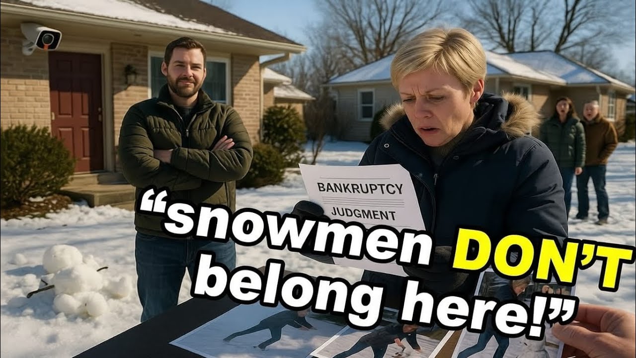 HOA Karen Smashed My Snowman 5 Times --- My Revenge Left Her Totally  Bankrupt! |EntitledPeople 